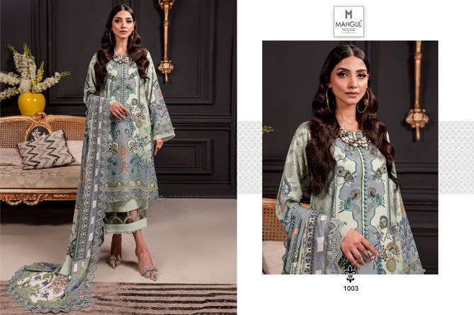 Firdos Vol 1 By Shraddha Nx Mahgul Cotton Pakistani Suits Wholesale Price 
